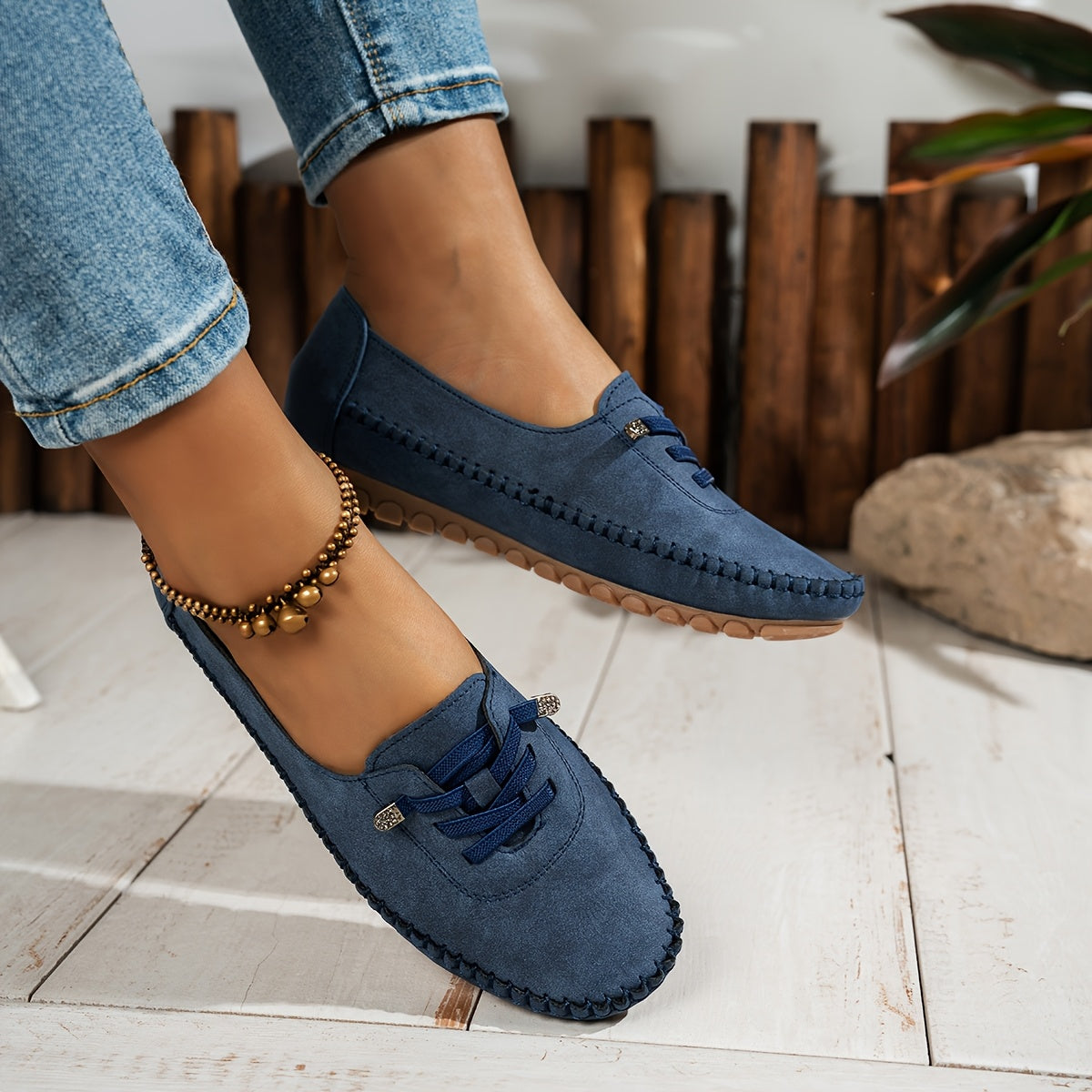 Mocassins femme souples et légers à semelle antidérapante 10
