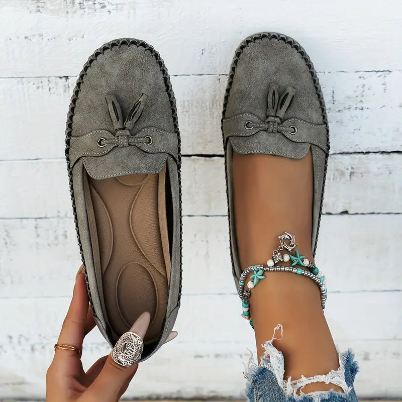 Mocassins femme plats à semelle rembourrée 7