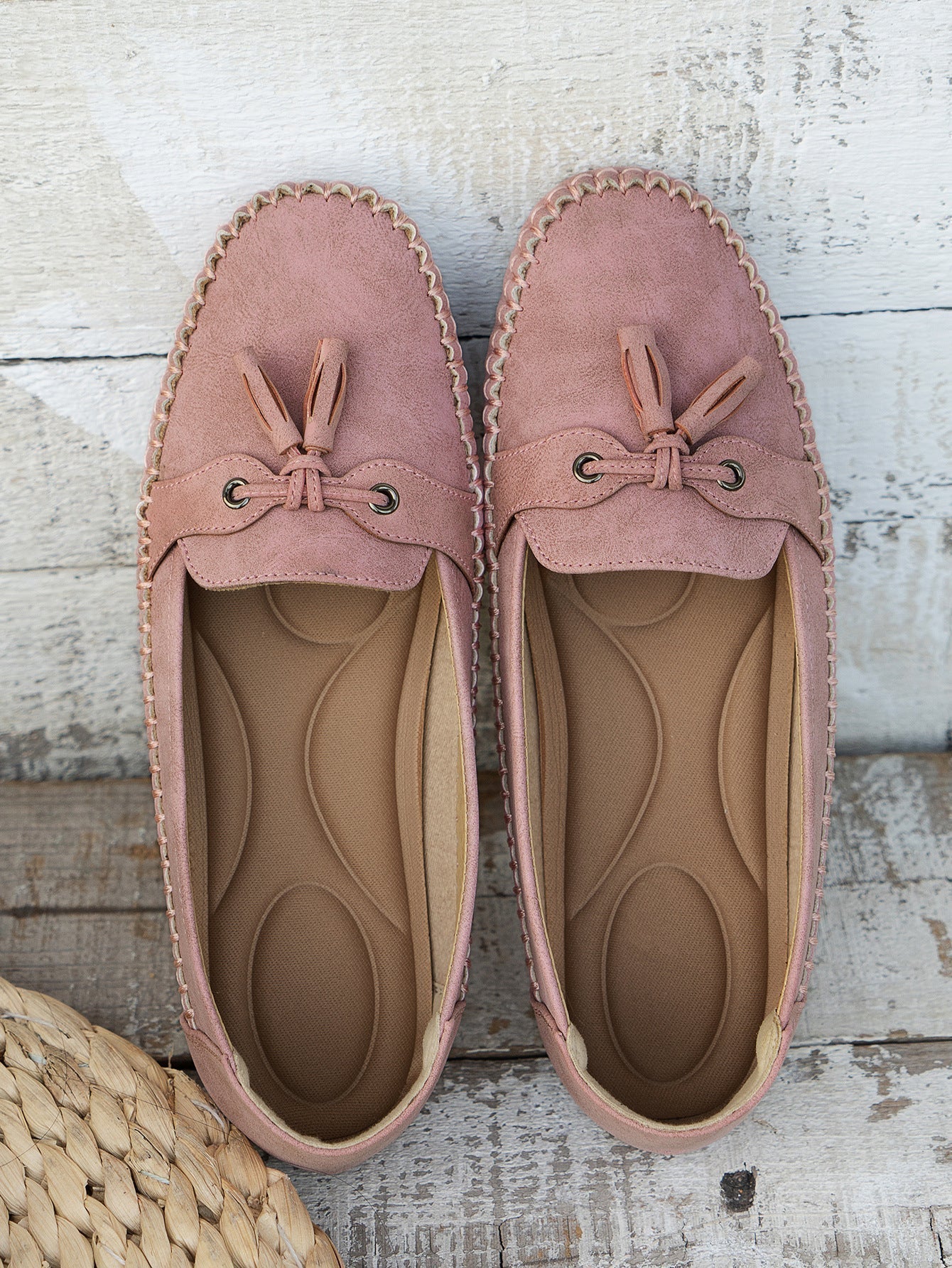 Mocassins femme plats à semelle rembourrée 9