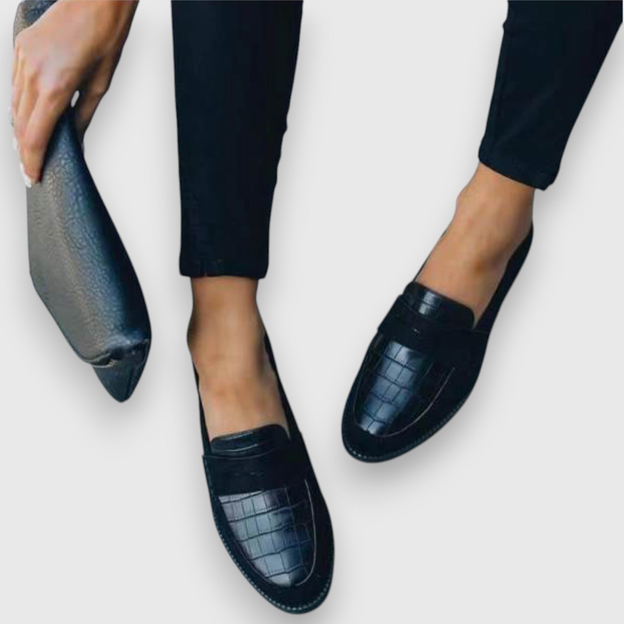 Mocassins femme élégants à enfiler 4