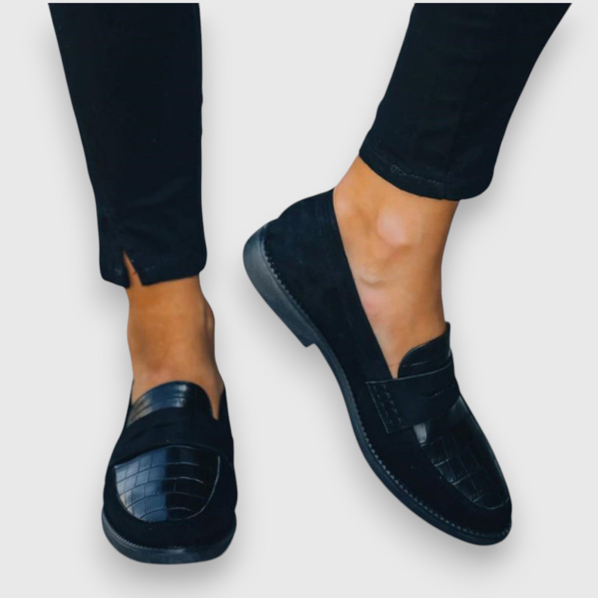 Mocassins femme élégants à enfiler 2
