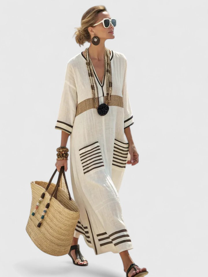 Robe maxi d’été femme