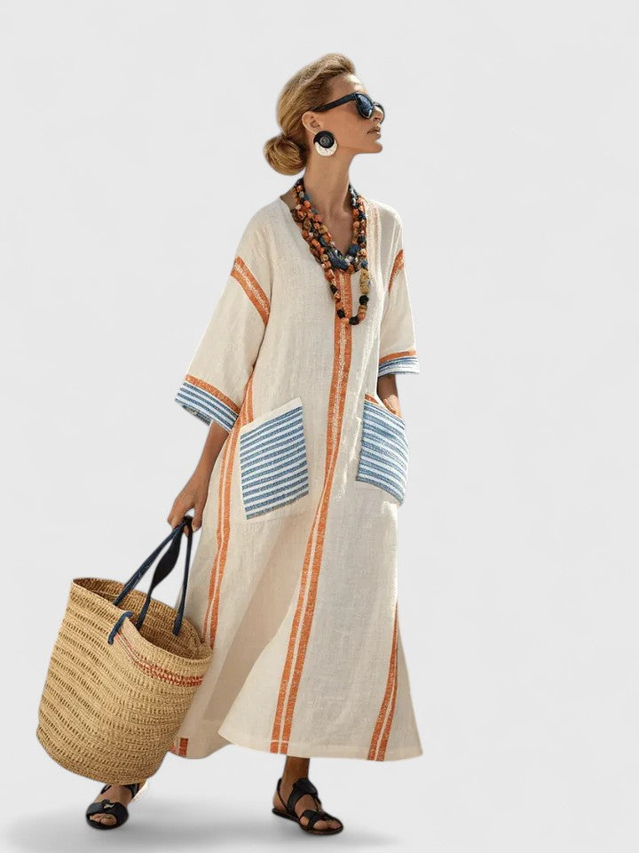 Robe maxi d’été femme