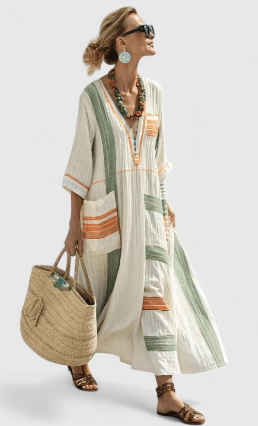 Robe maxi d’été femme