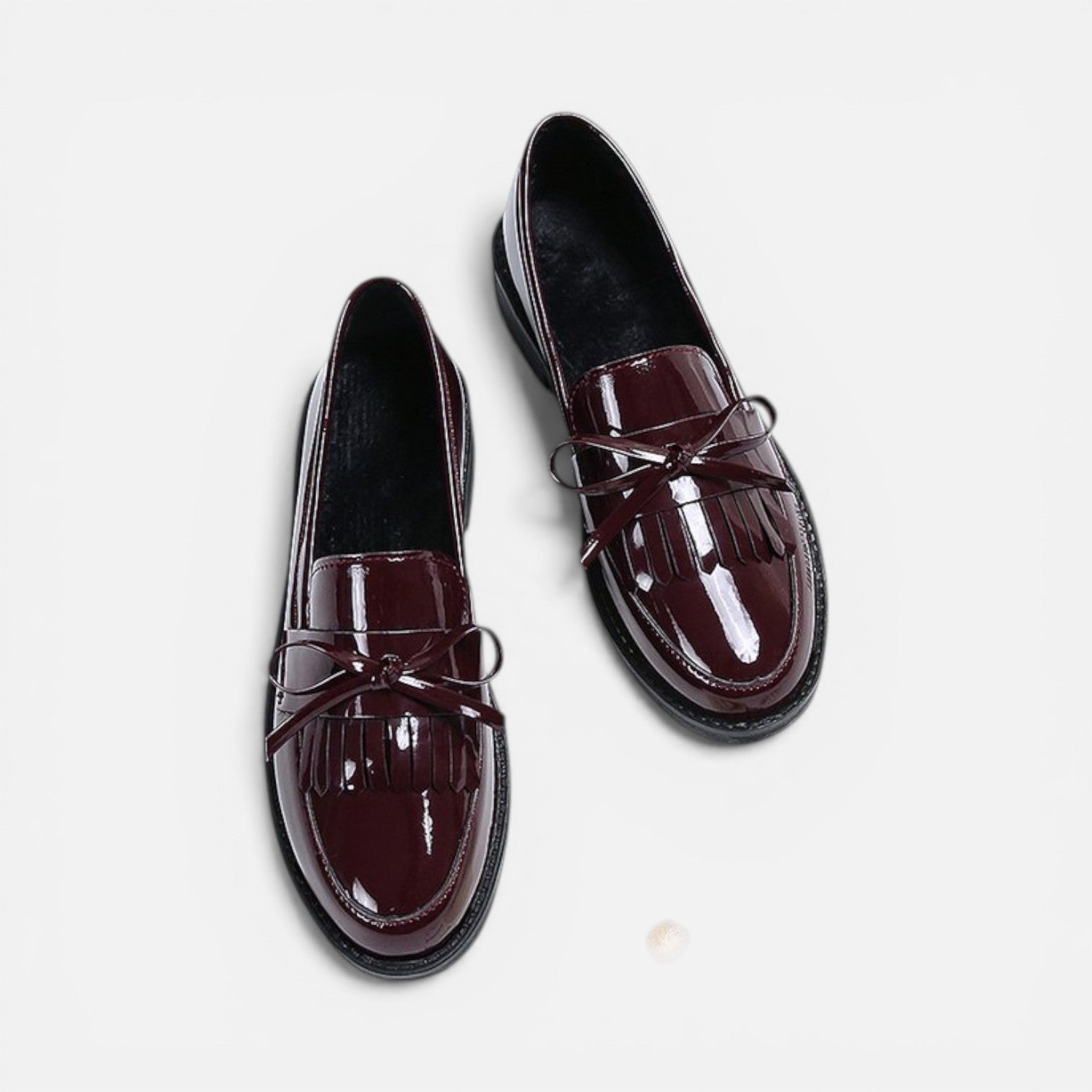 Mocassins femme vernis classiques à enfiler 9