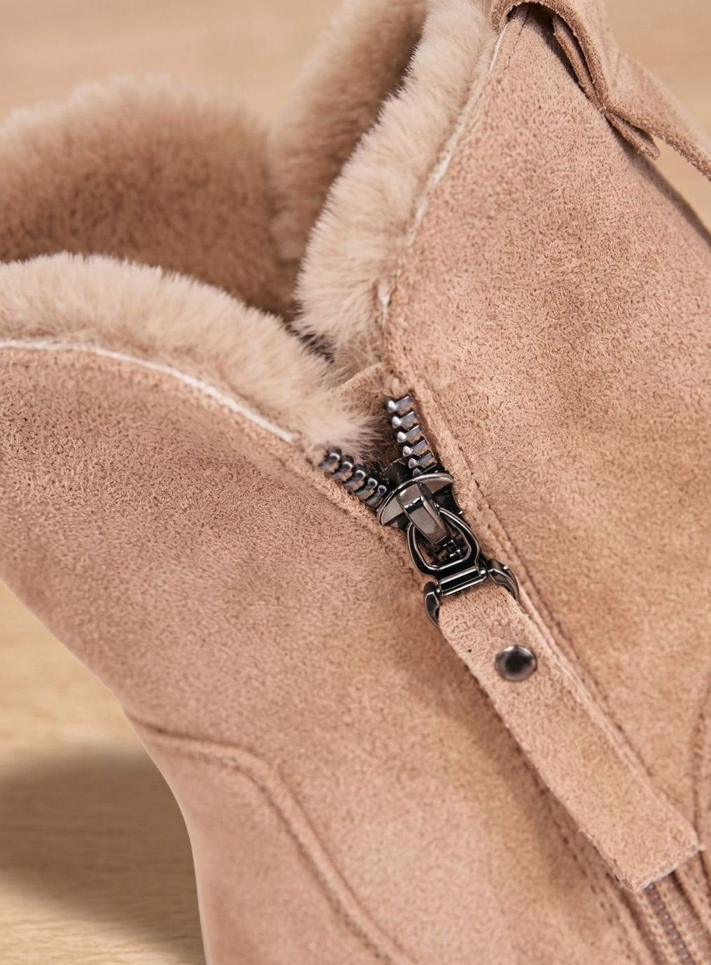 Bottines femme d'hiver déperlantes à doublure chaude et fermeture éclair 10