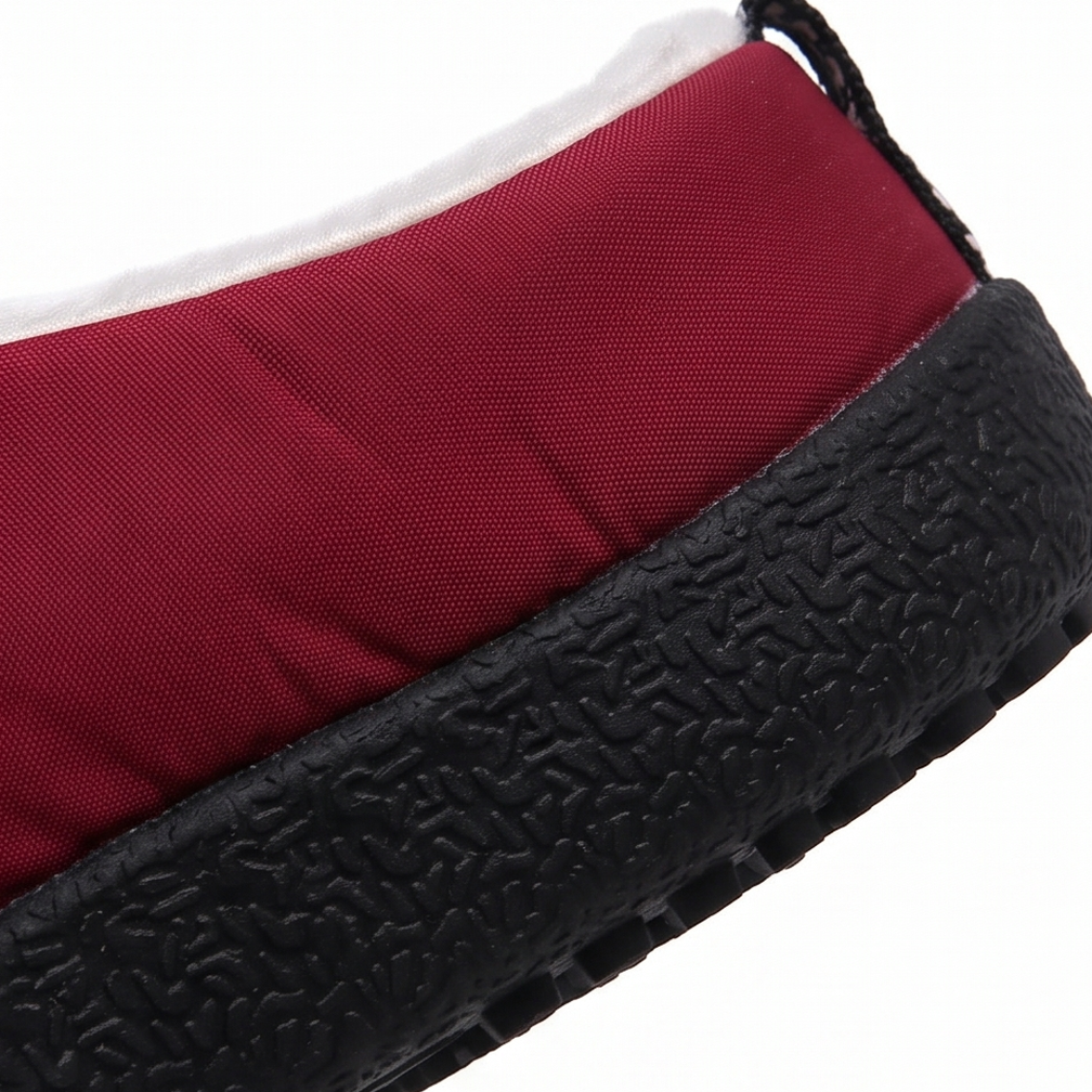 Chaussons femme matelassés doublés semelle épaisse extérieure 13