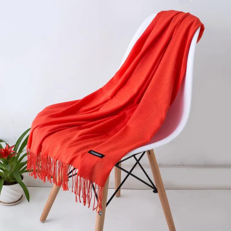 Écharpe à franges légère femme 3
