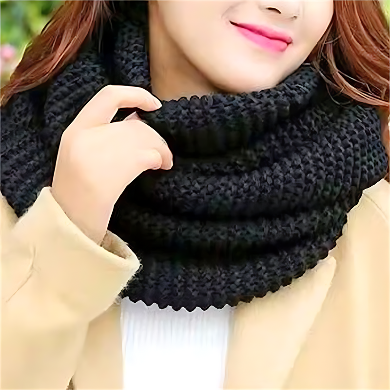 Écharpe snood douce femme 1