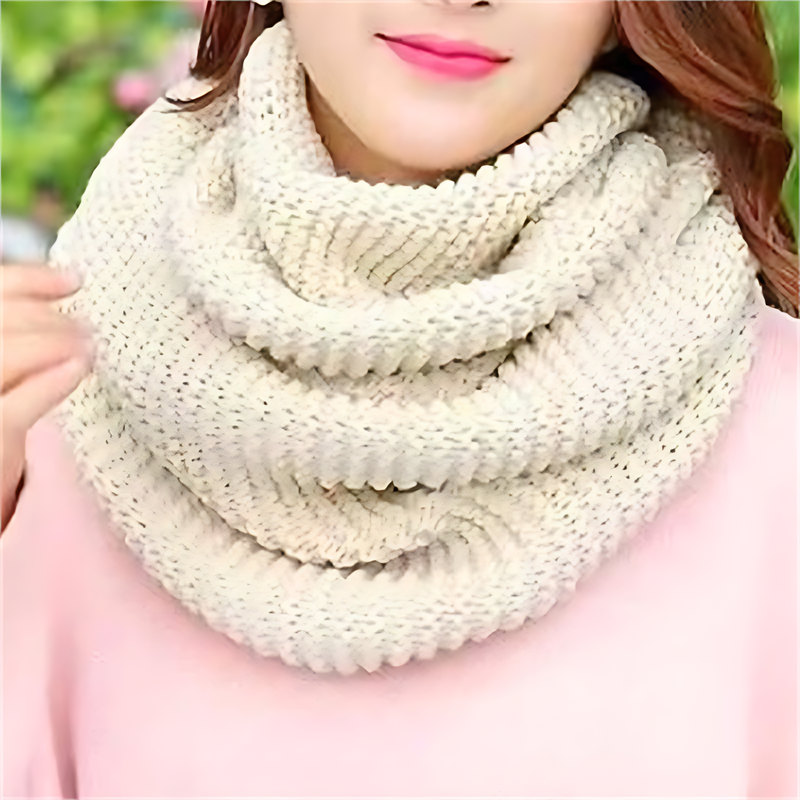 Écharpe snood douce femme 5