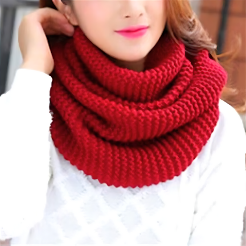 Écharpe snood douce femme 8