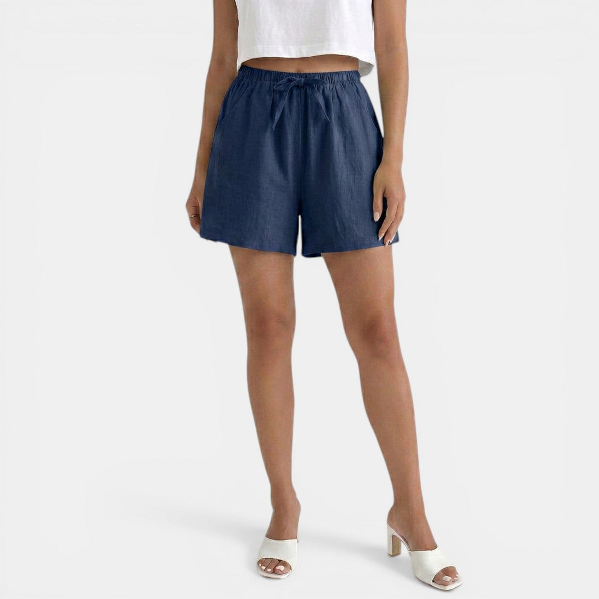 Short en lin femme pour l'été
