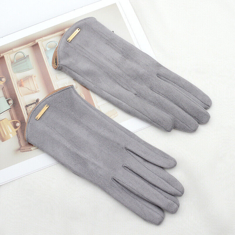 Gants d'hiver femme tactiles à doublure en laine 4