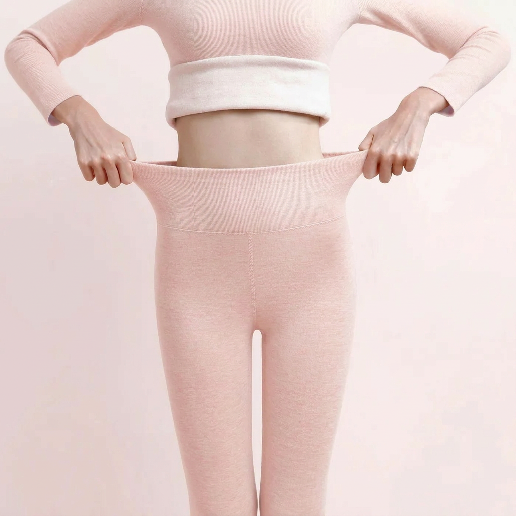Legging thermique femme double polaire à taille haute 4