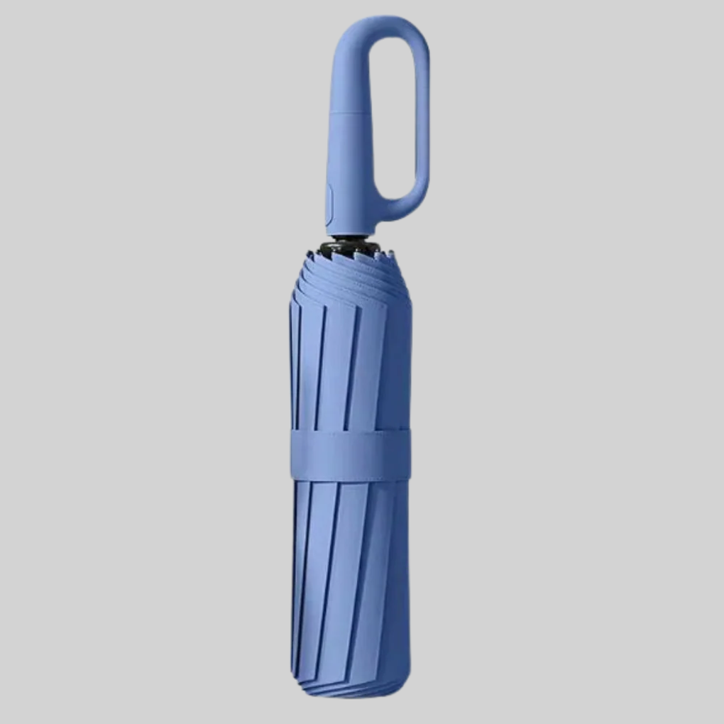 Parapluie pliant automatique tempête anti-vent à poignée ergonomique 1