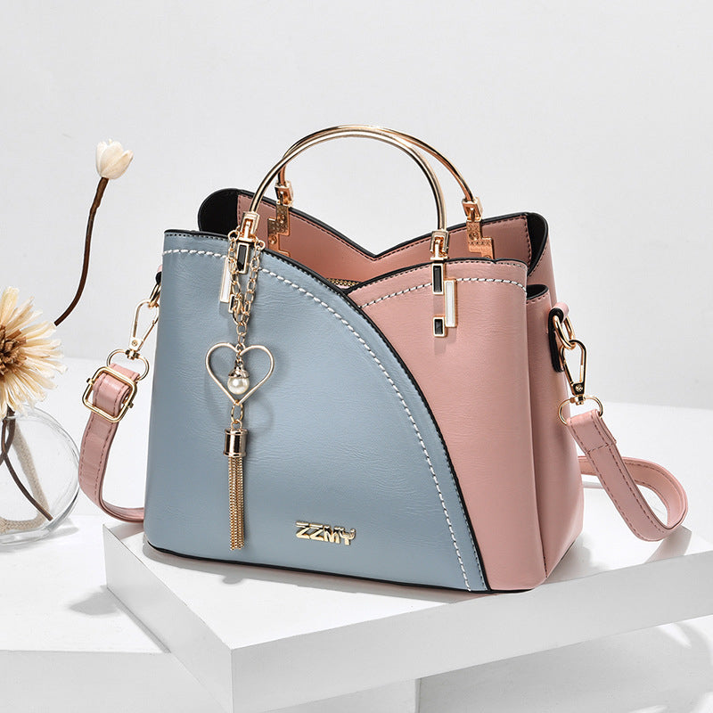 Sac à main femme en cuir compact avec bandoulière réglable 4