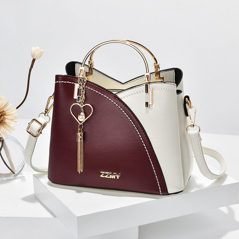 Sac à main femme en cuir compact avec bandoulière réglable 5