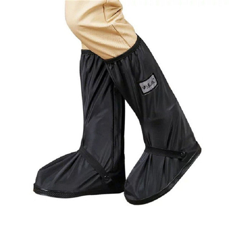 Surchaussures de pluie imperméables à fermeture éclair et semelle antidérapante 5