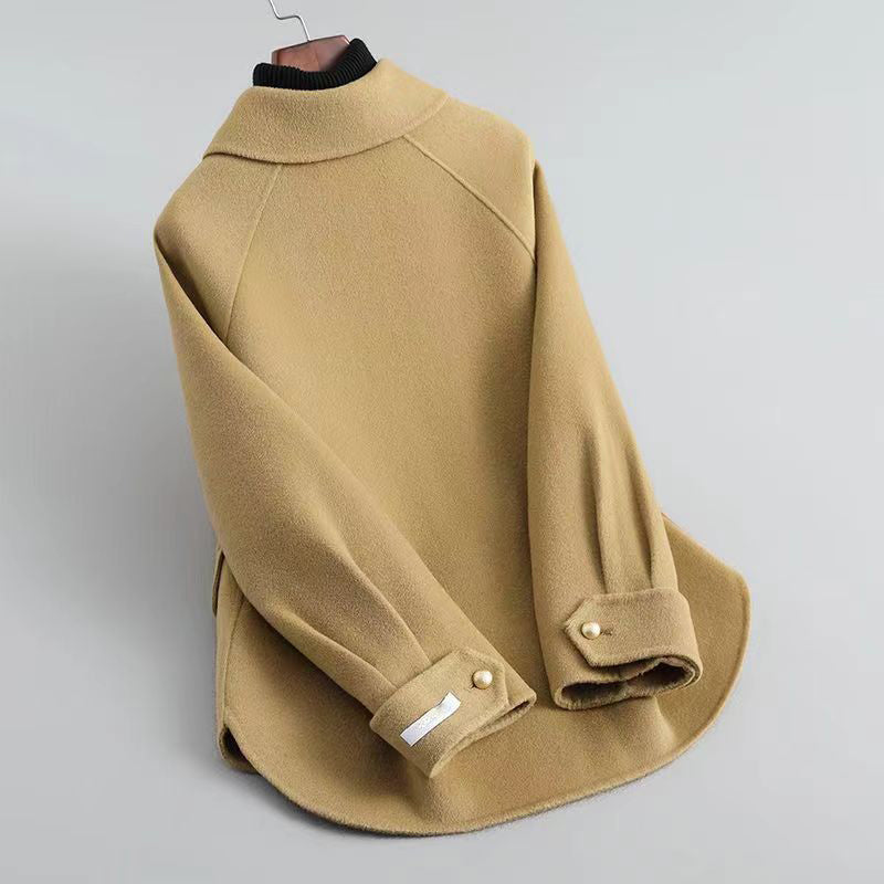 Veste mi-saison femme en maille de coton mélangé à boutons nacrés 5