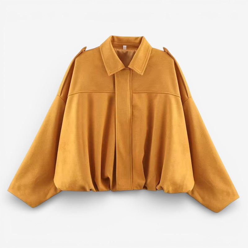 Veste mi-saison femme en polyester à fermeture éclair et col classique 5