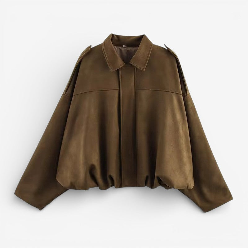 Veste mi-saison femme en polyester à fermeture éclair et col classique 7