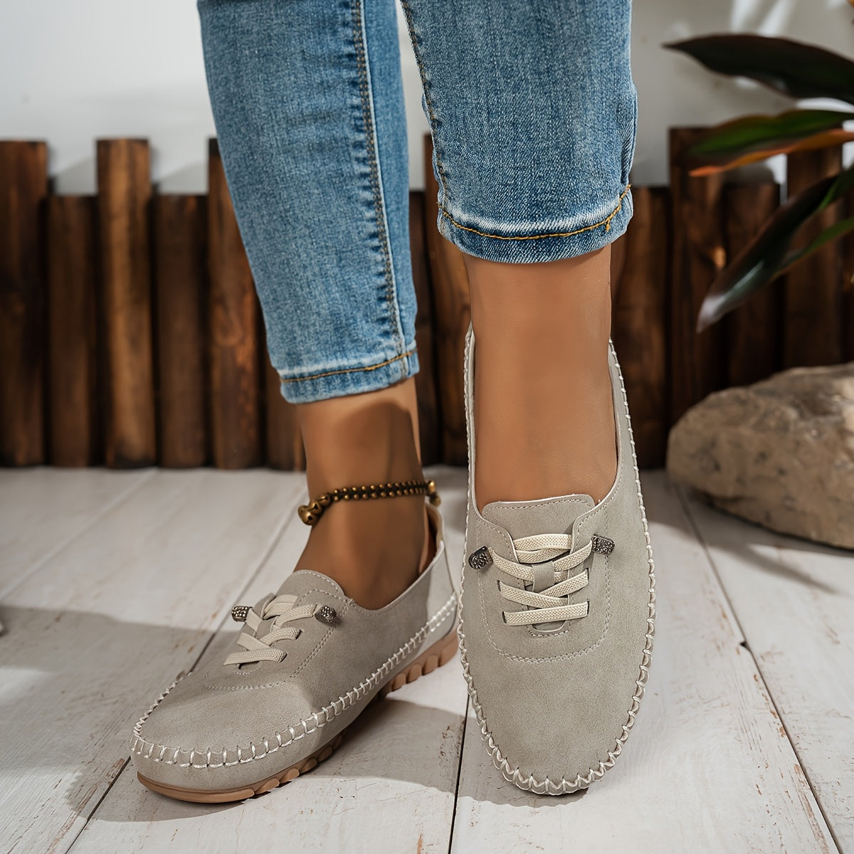 Mocassins femme souples et légers à semelle antidérapante 8
