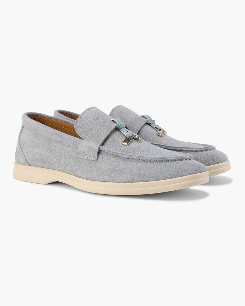Mocassins femme en daim à enfiler 4