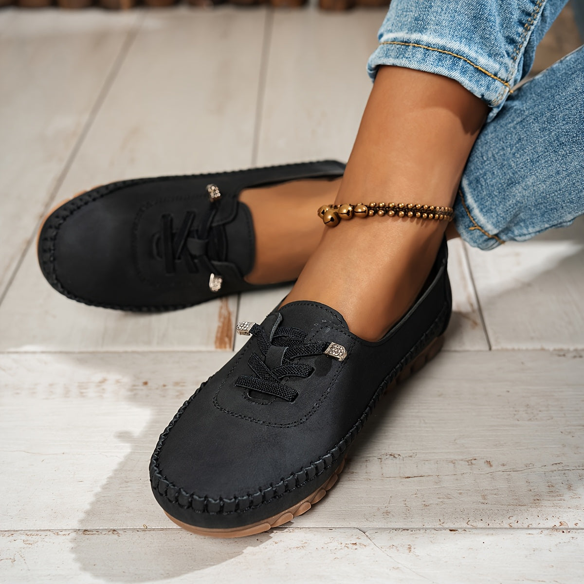 Mocassins femme souples et légers à semelle antidérapante 13