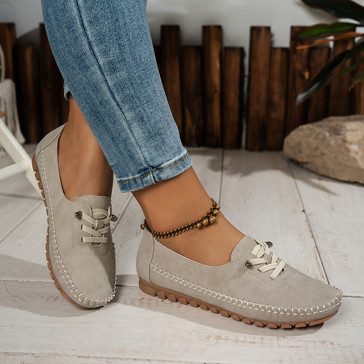 Mocassins femme souples et légers à semelle antidérapante 9