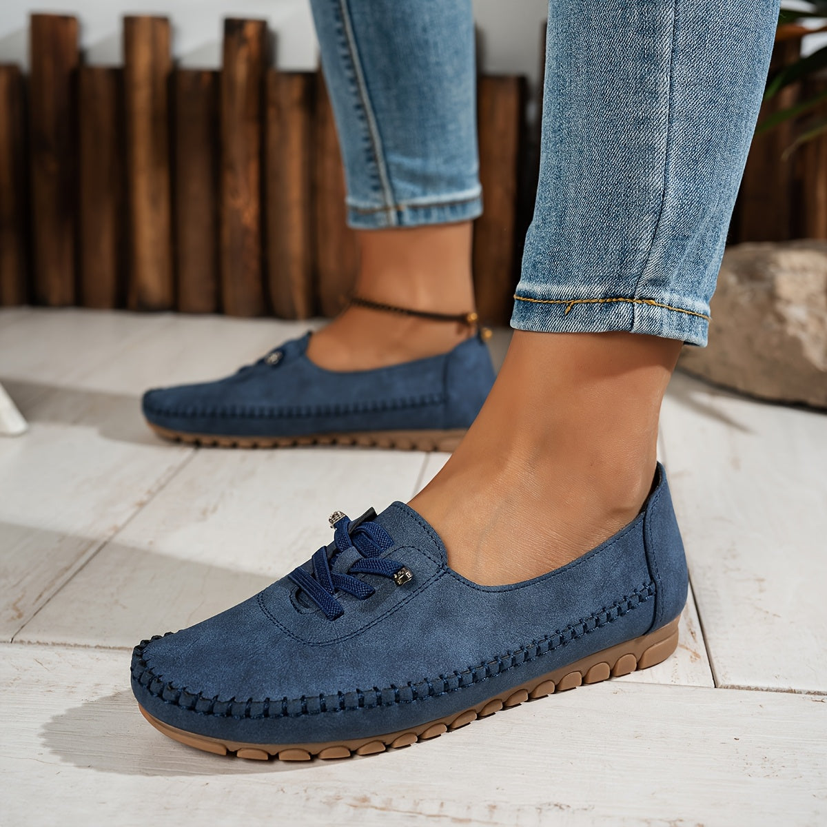 Mocassins femme souples et légers à semelle antidérapante 16