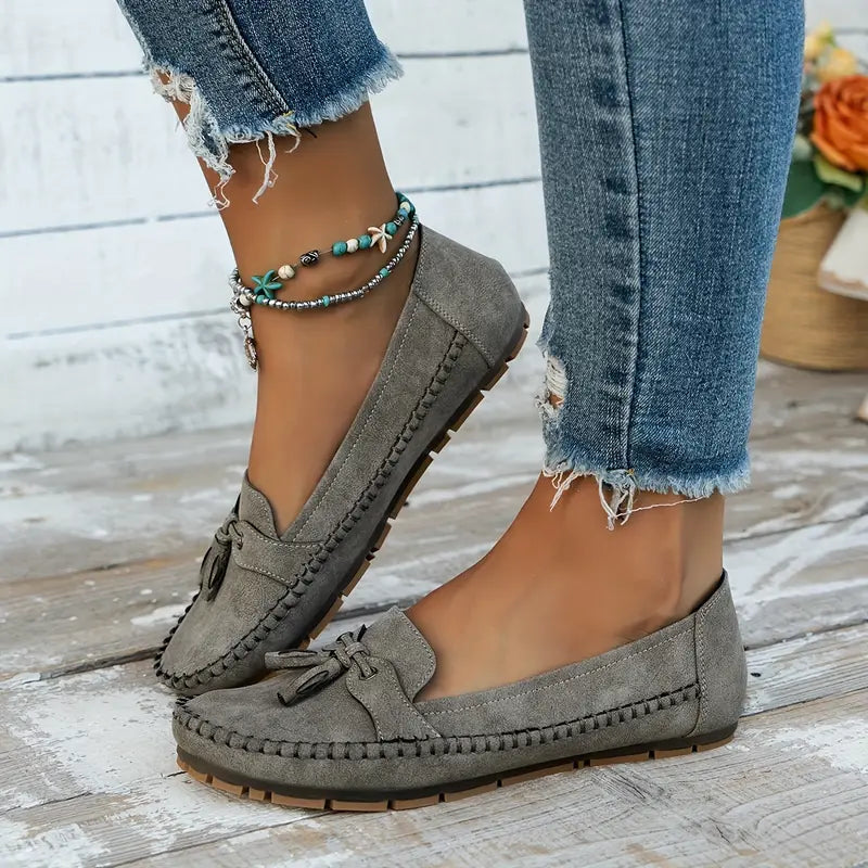 Mocassins femme plats à semelle rembourrée 6