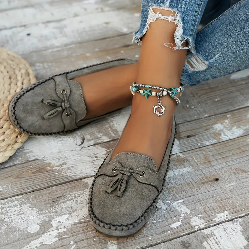 Mocassins femme plats à semelle rembourrée 4