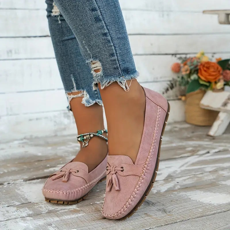 Mocassins femme plats à semelle rembourrée 8