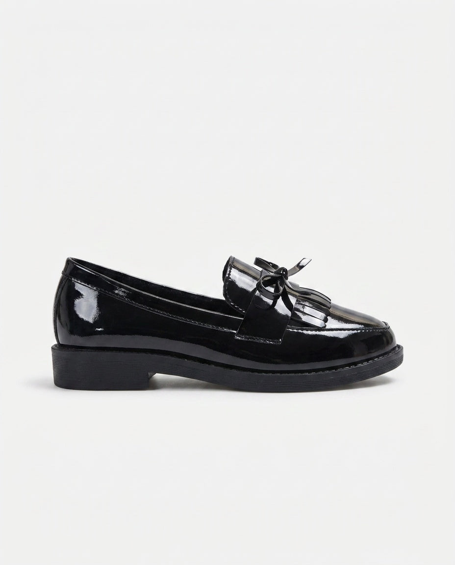 Mocassins femme vernis classiques à enfiler 2