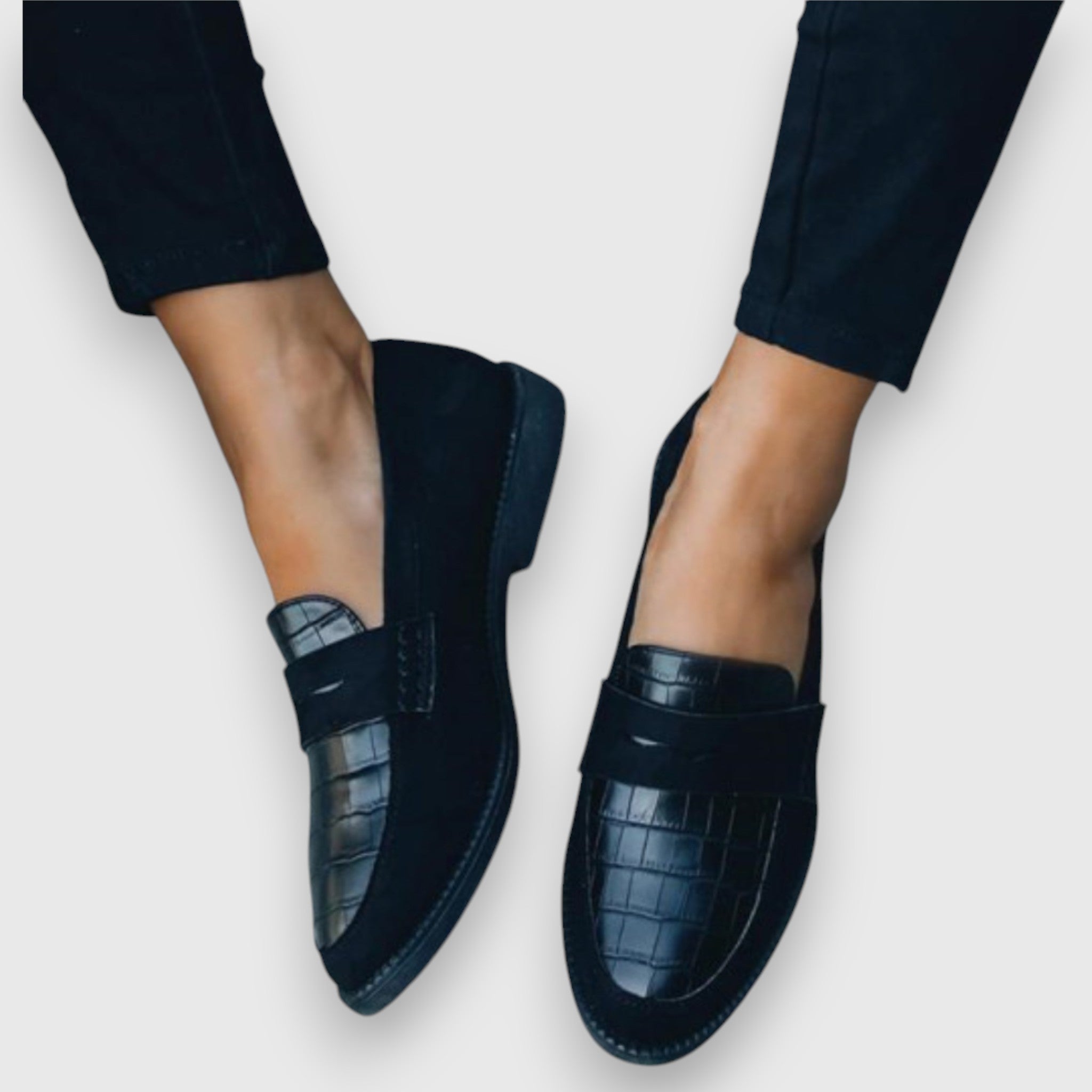 Mocassins femme élégants à enfiler 1