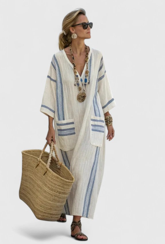 Robe maxi d’été femme