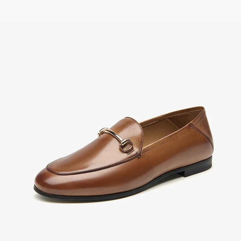 Mocassins femme à mors métallique 6