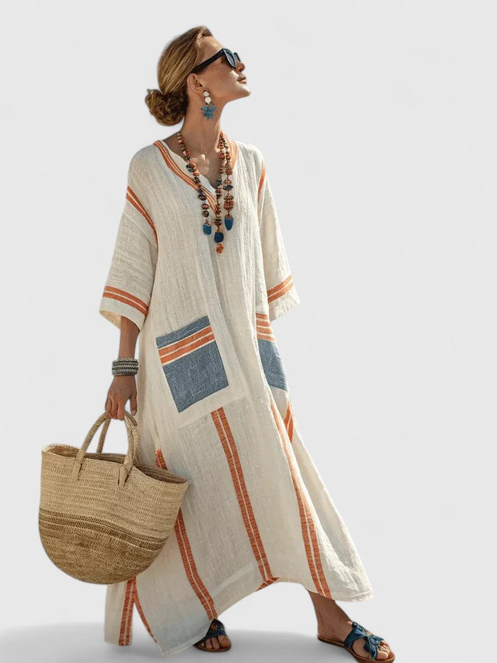 Robe maxi d’été femme