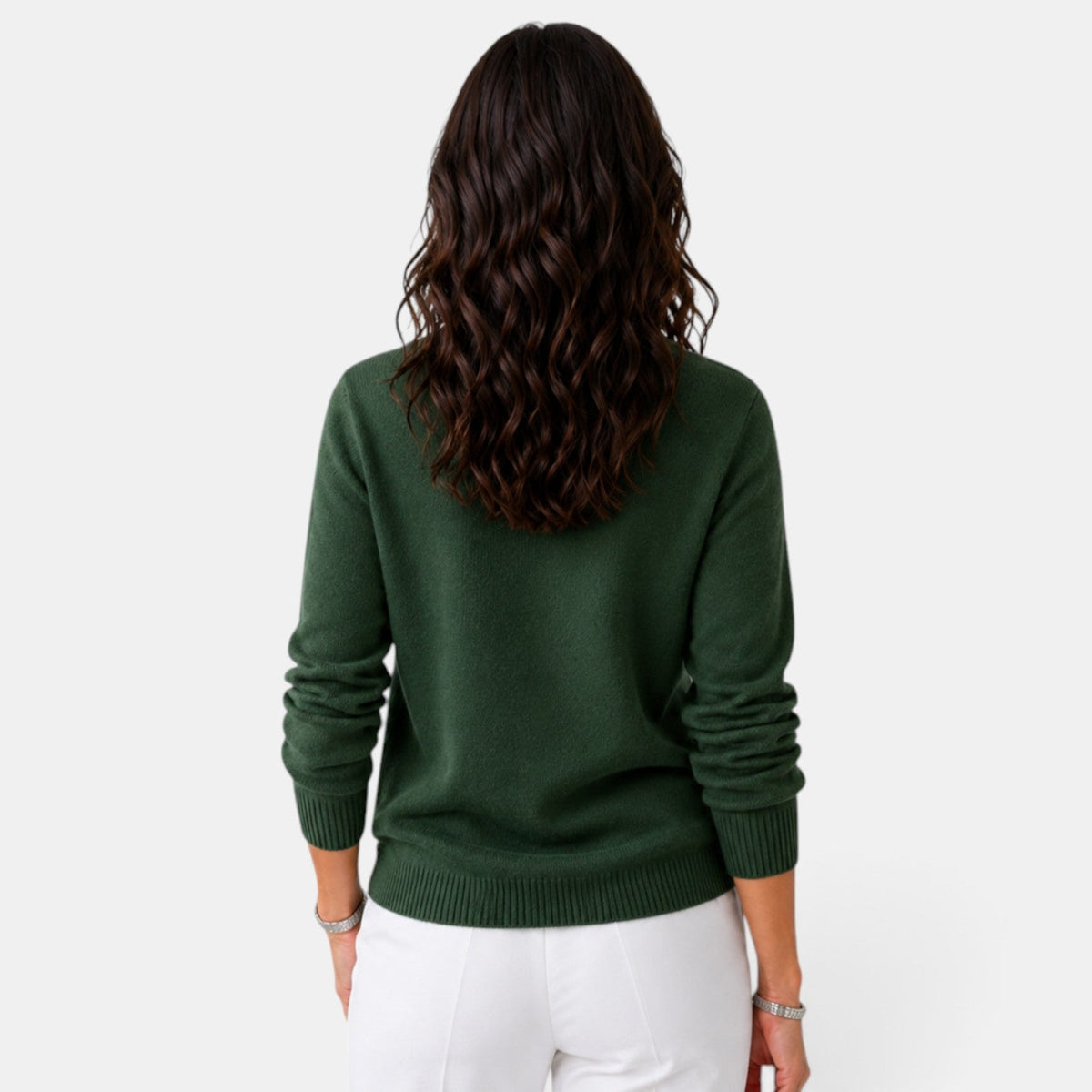 Cardigan femme en maille côtelée boutonné à col chemise 6
