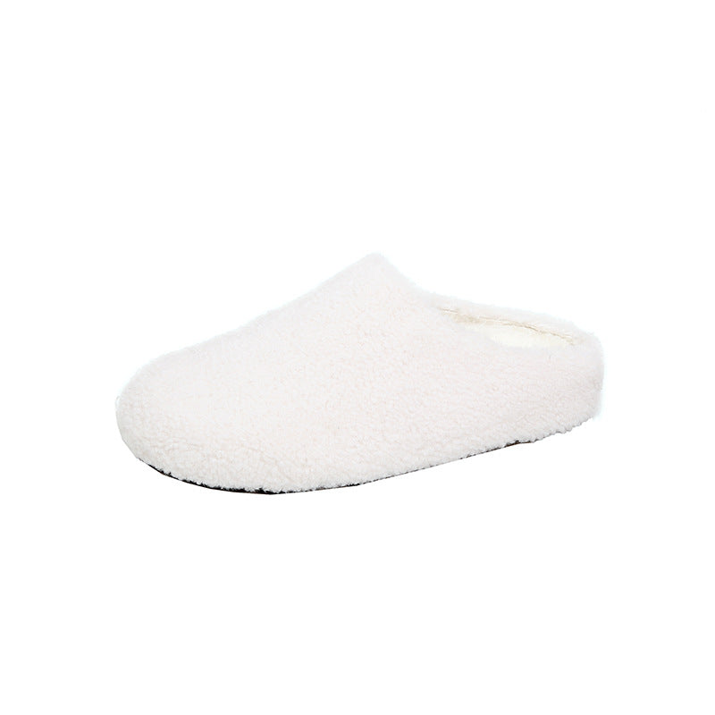 Chaussons femme mules à enfiler intérieur douillet semelle souple 1