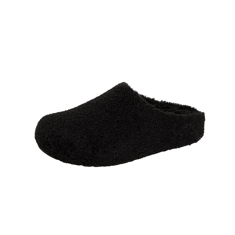 Chaussons femme mules à enfiler intérieur douillet semelle souple 2