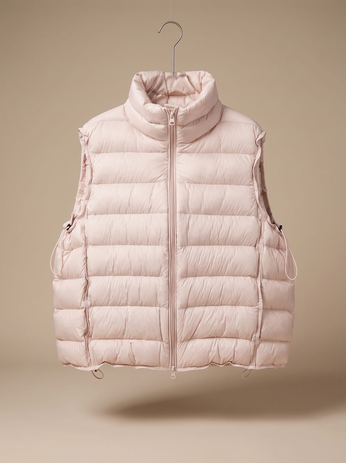 Doudoune sans manches femme à col montant déperlante zip double sens 6