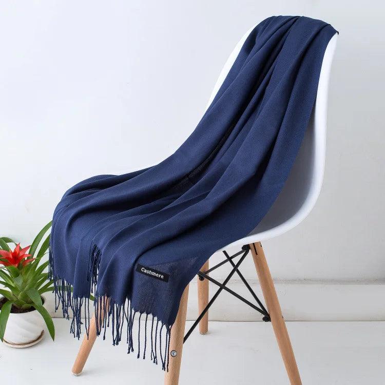 Écharpe à franges légère femme 20