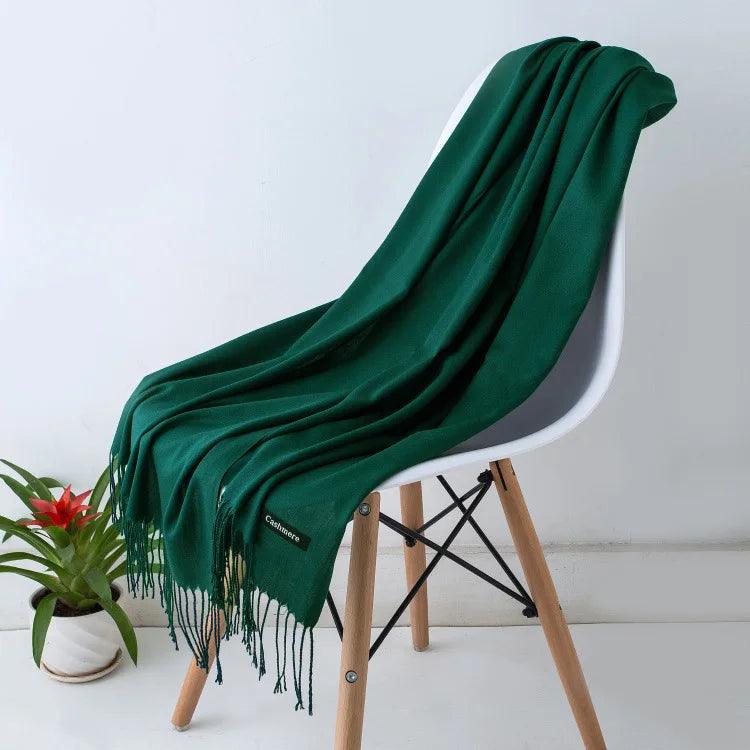 Écharpe à franges légère femme 8