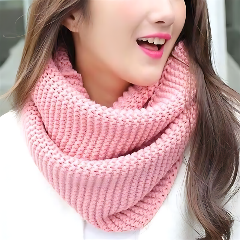 Écharpe snood douce femme 6