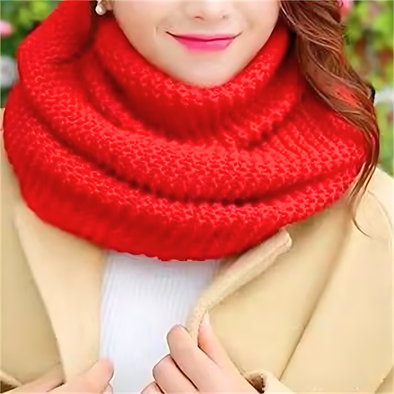 Écharpe snood douce femme 7