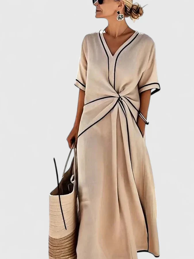 Robe maxi élégante d’été femme