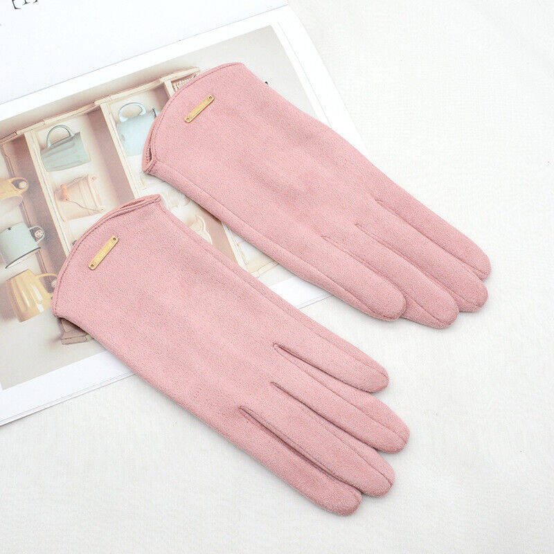 Gants d'hiver femme tactiles à doublure en laine 6
