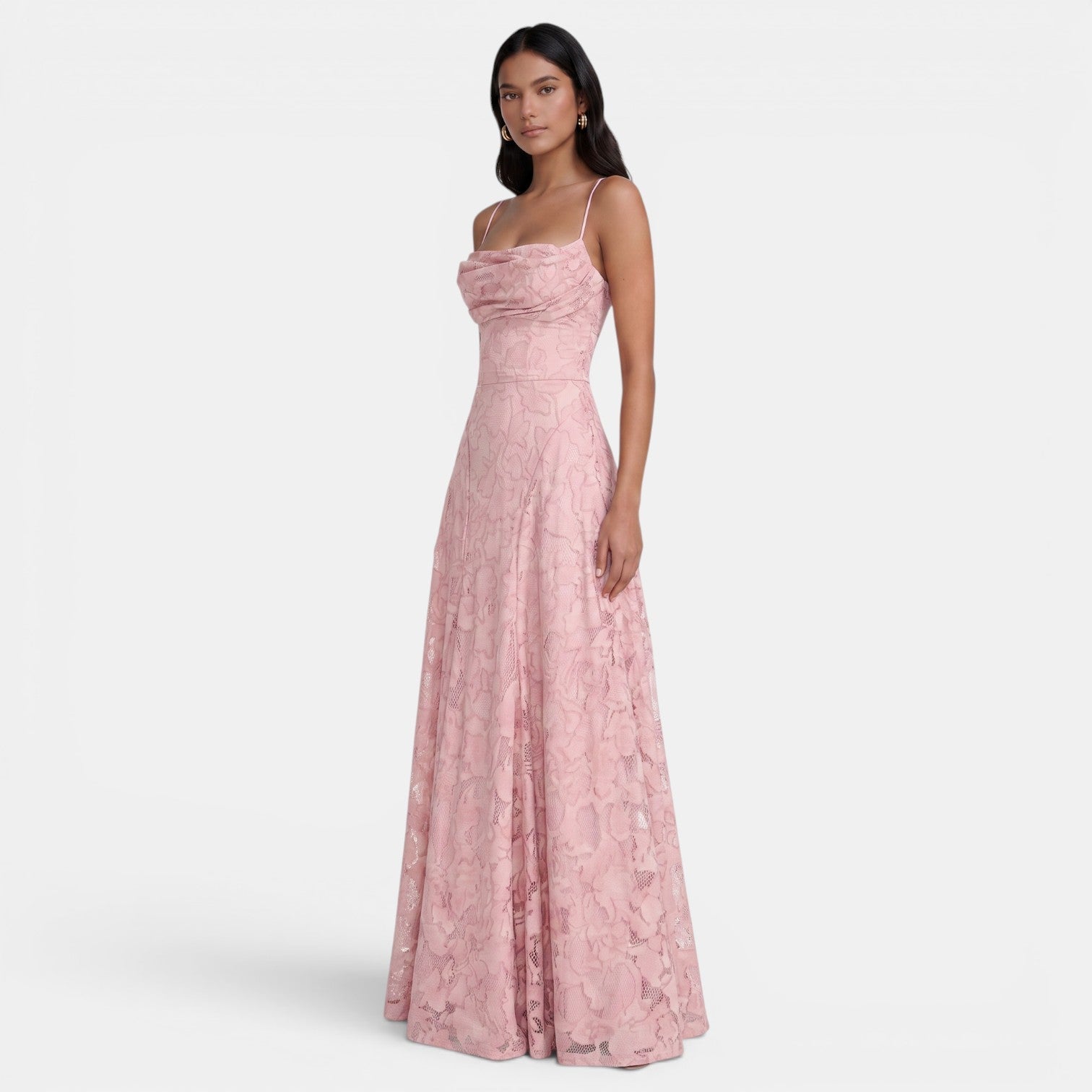 Robe moulante dos nu à nœuds sans manches élégante
