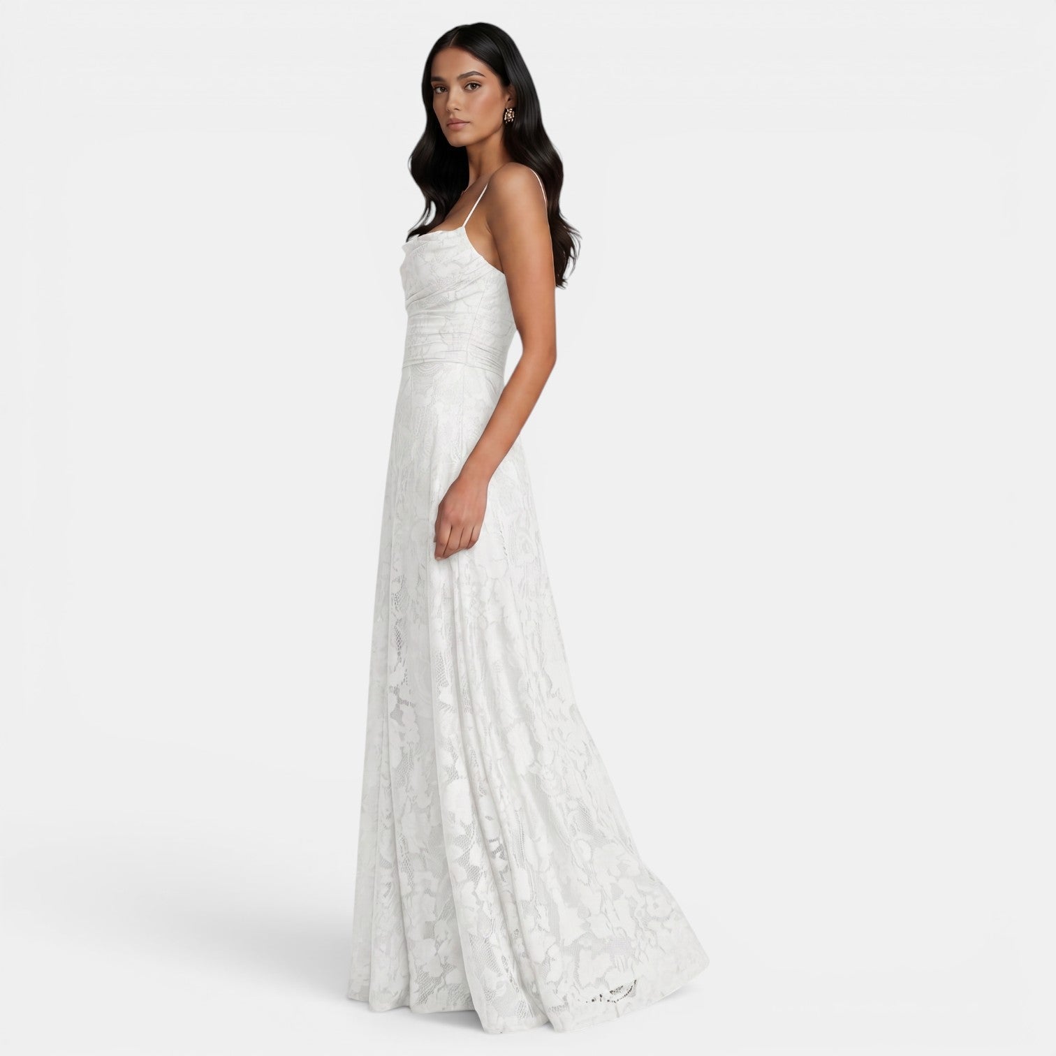 Robe moulante dos nu à nœuds sans manches élégante